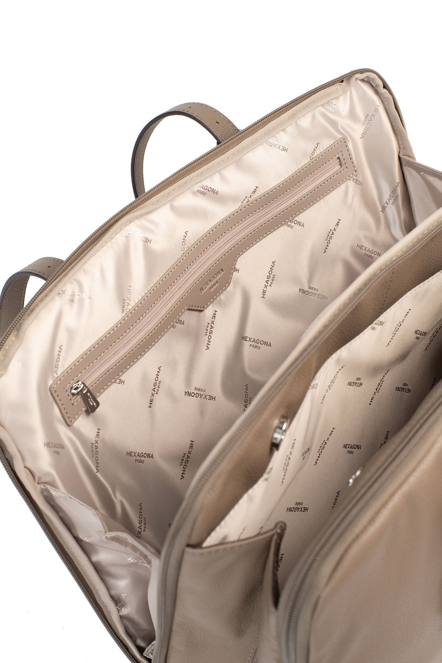 Shoulder bag with 2 handles - 15" & A4 - Leather