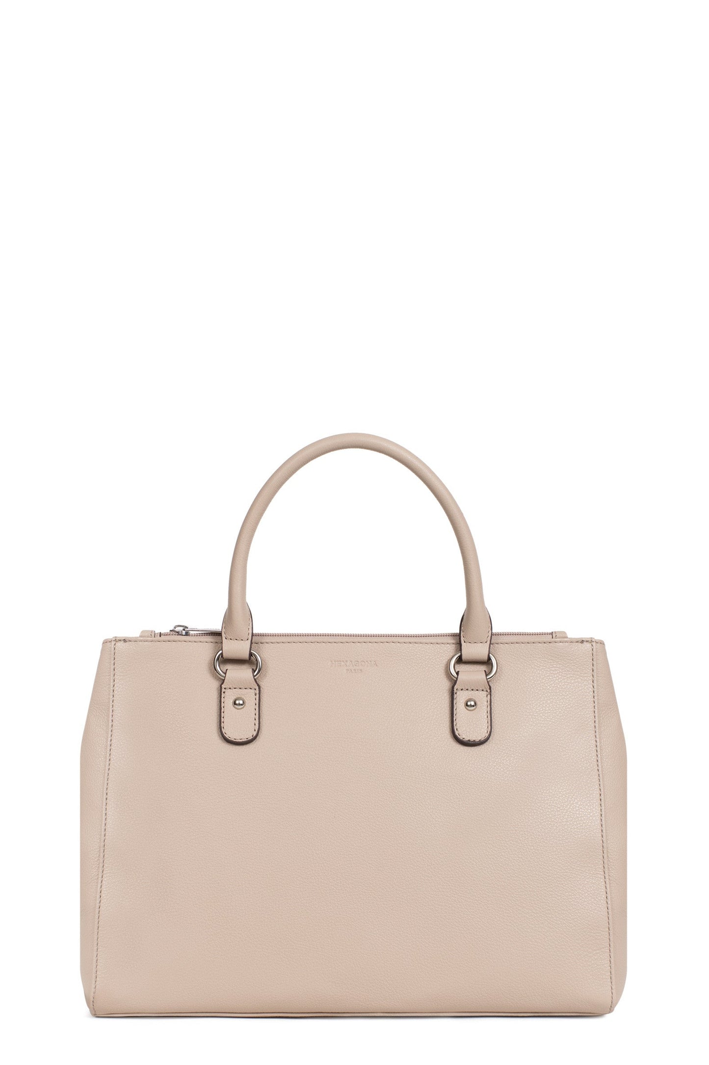 Handbag with 2 handles - A4 - Leather