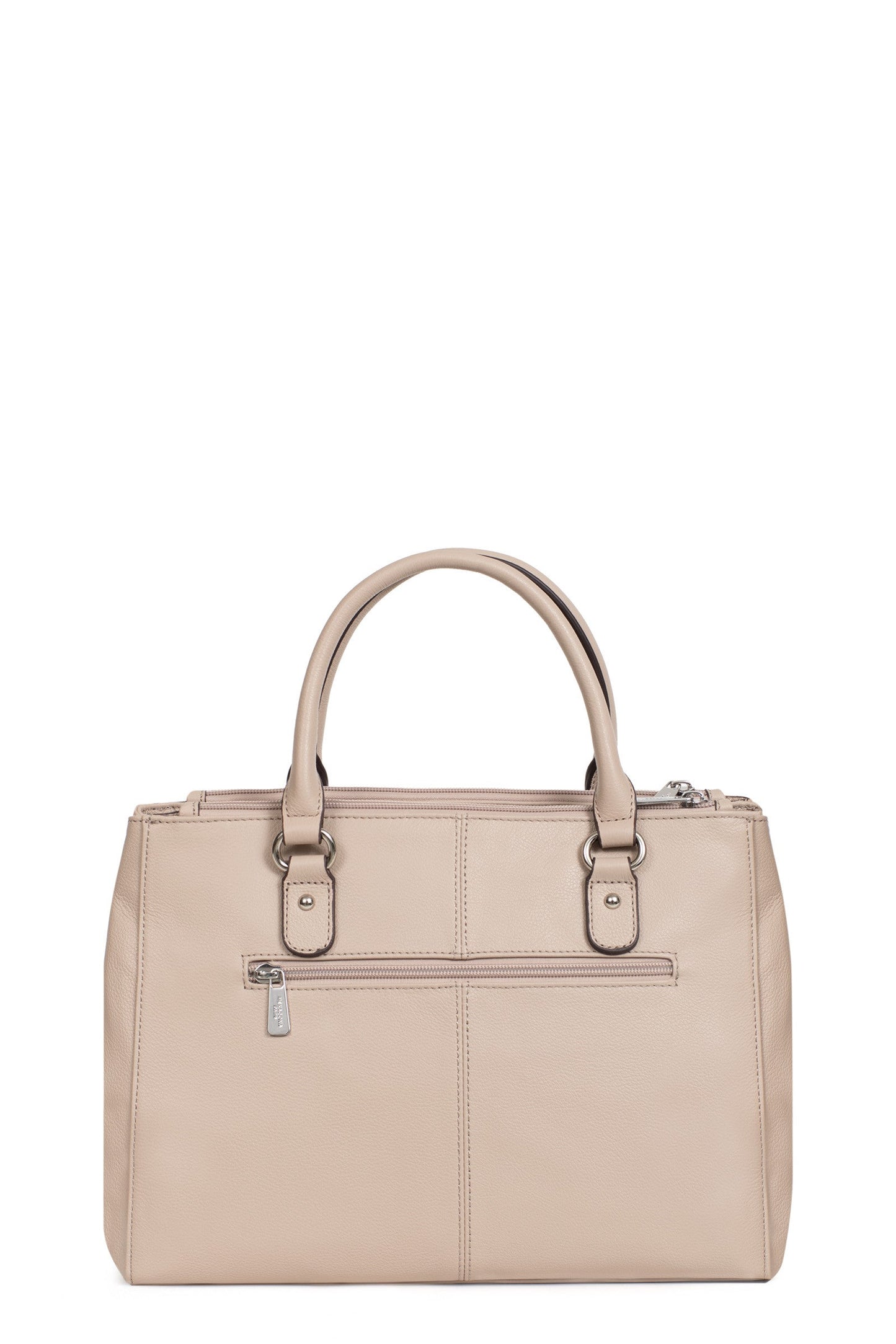 Handbag with 2 handles - A4 - Leather