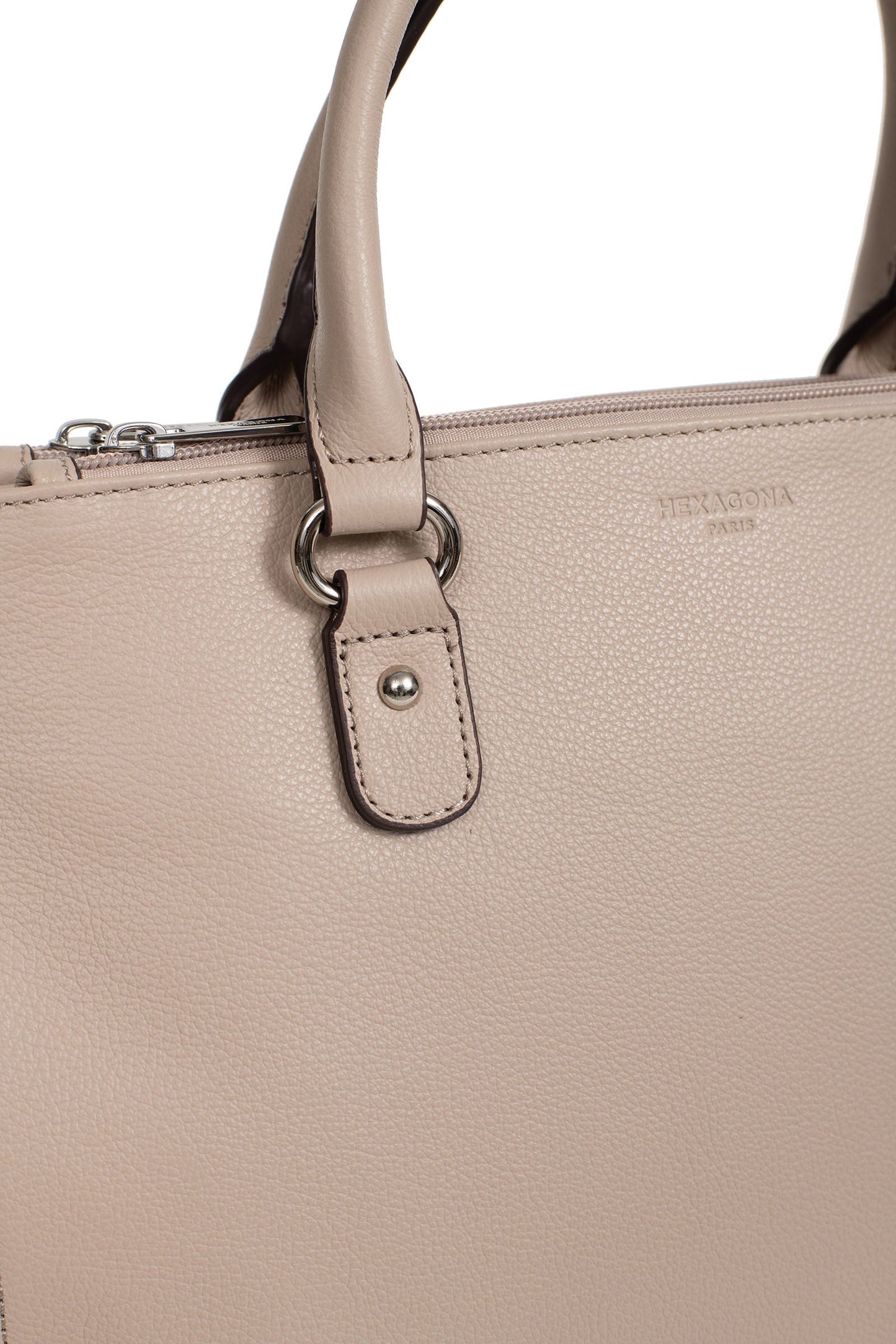 Handbag with 2 handles - A4 - Leather