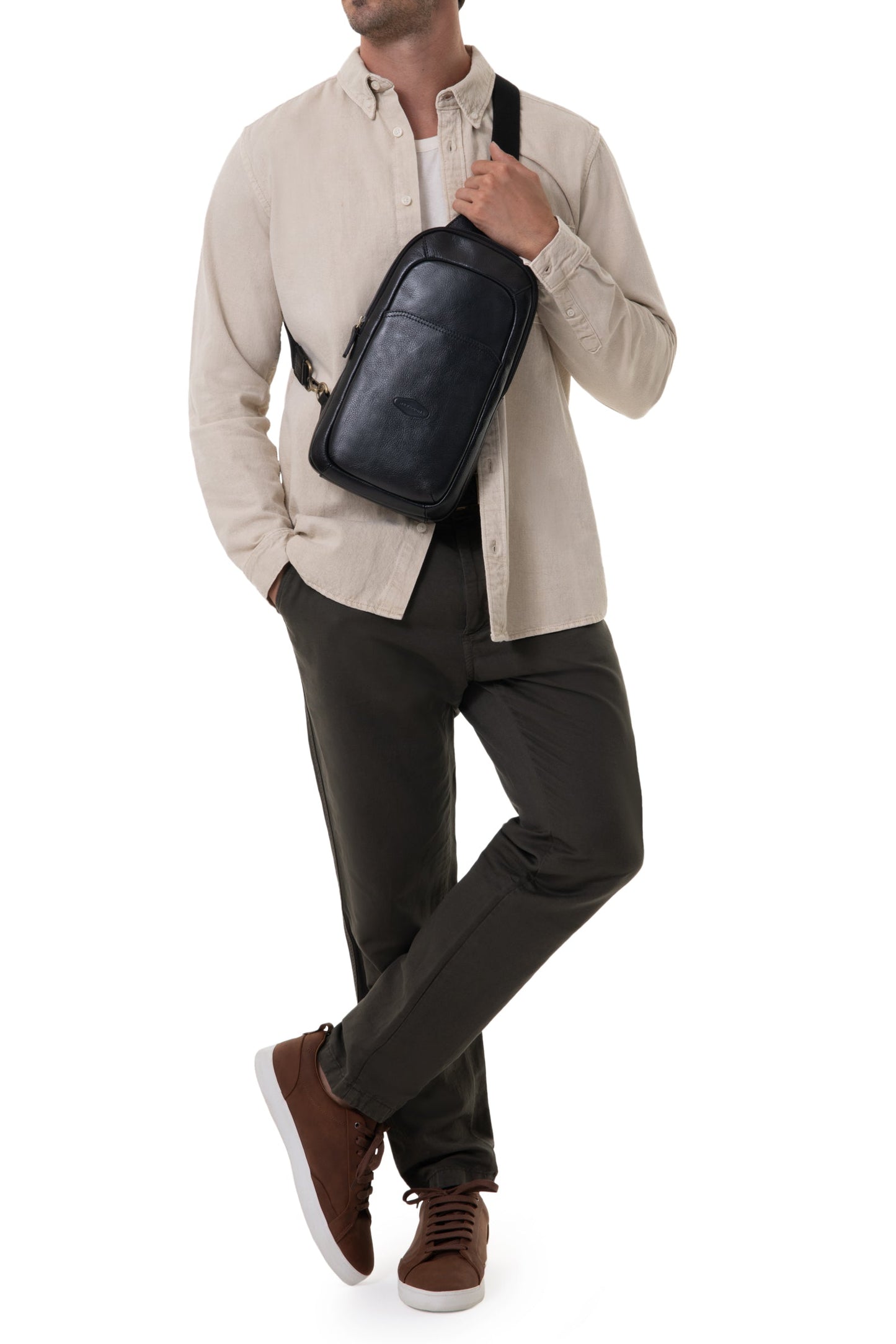 Single-strap bag - Leather