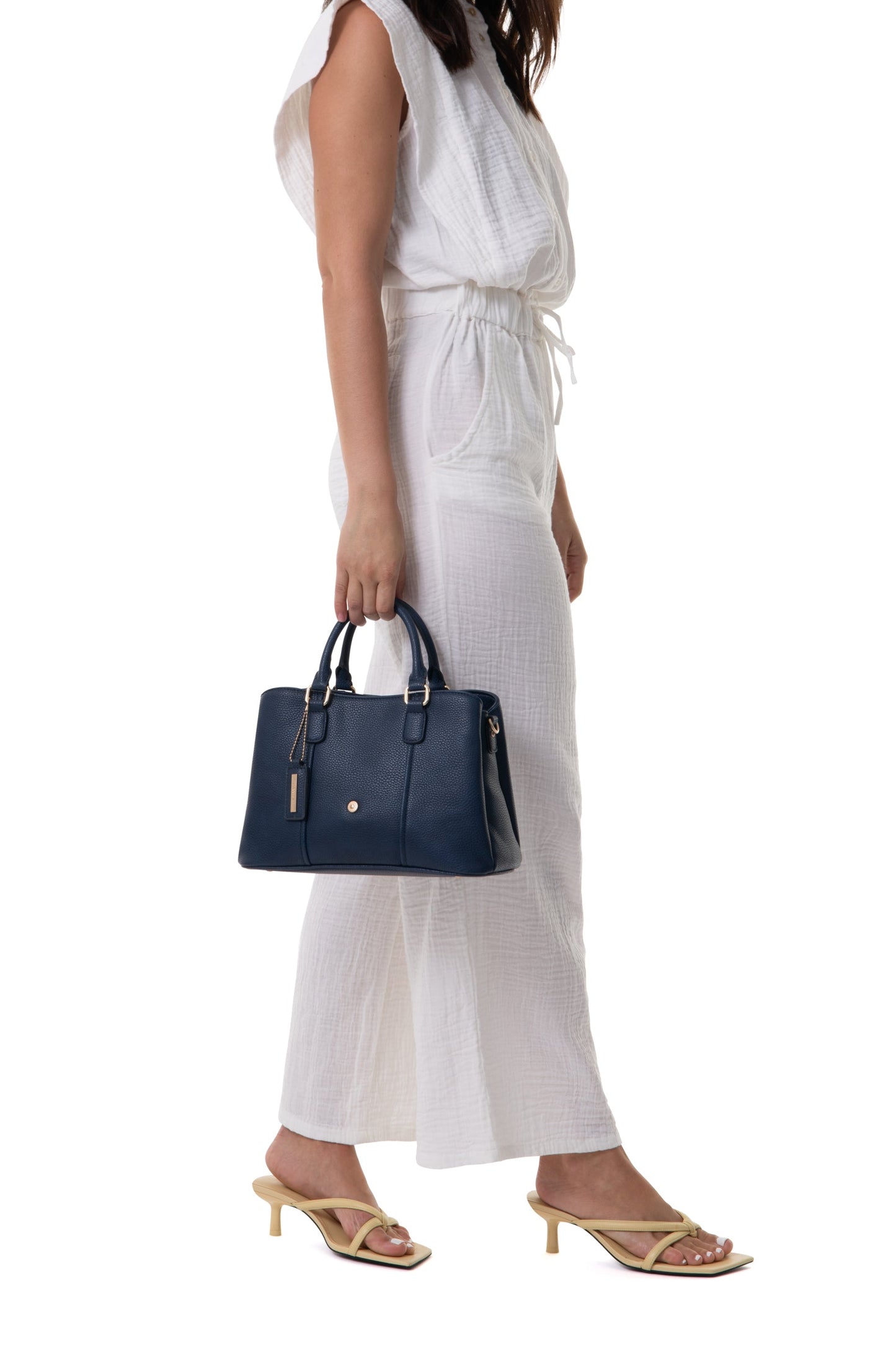 Handbag with 2 handles