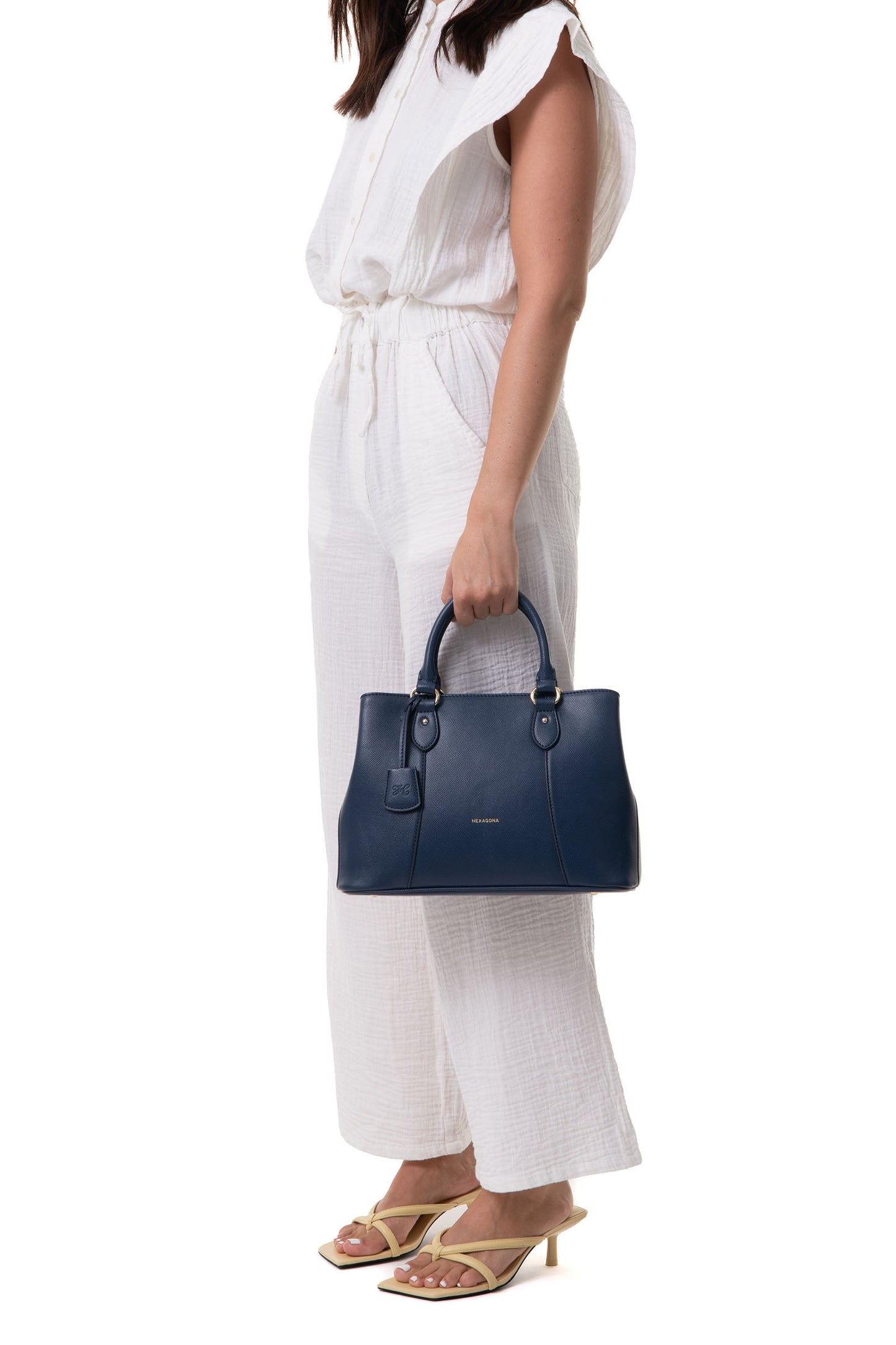 Handbag with 2 handles