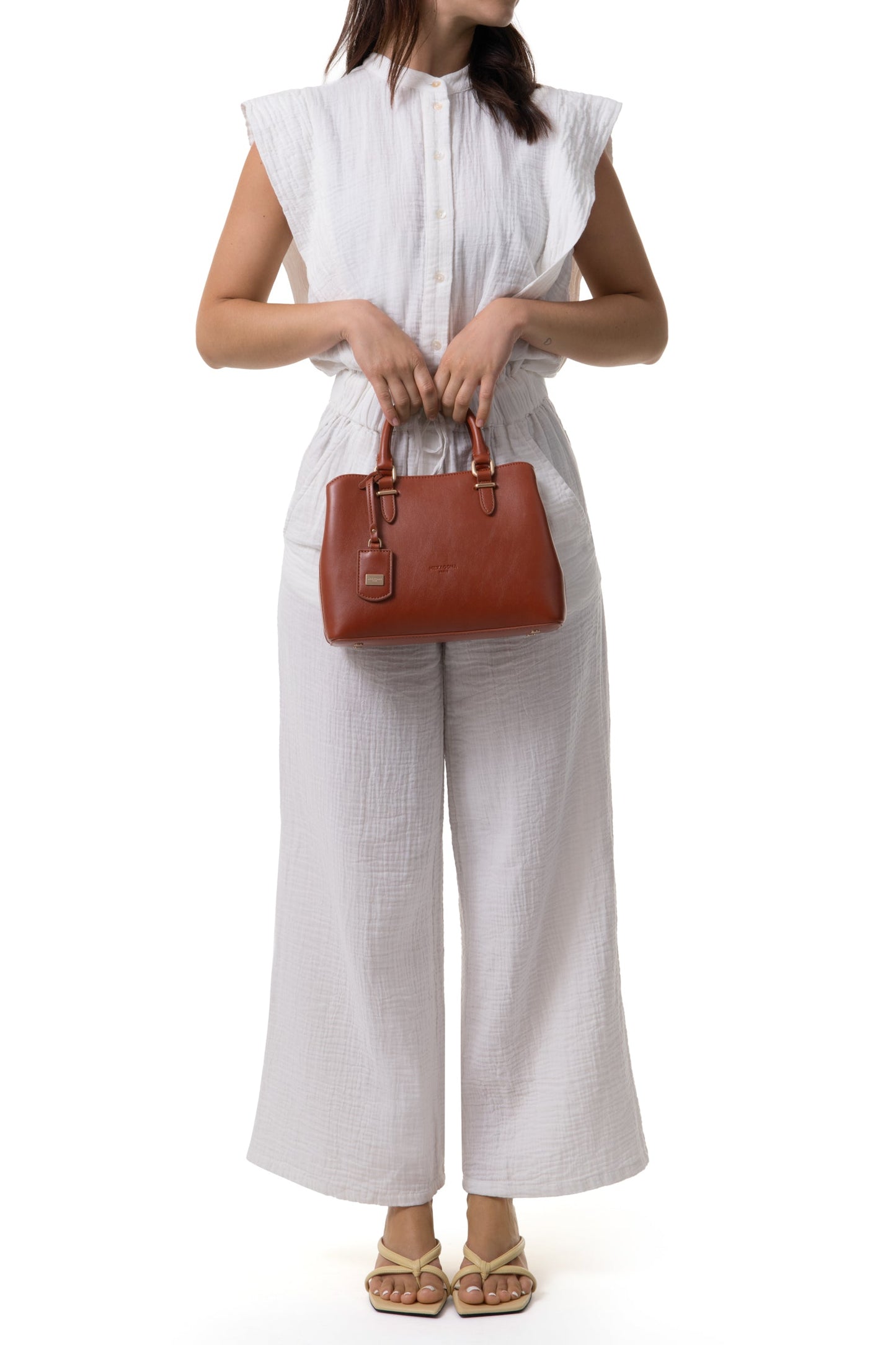 Handbag with 2 handles