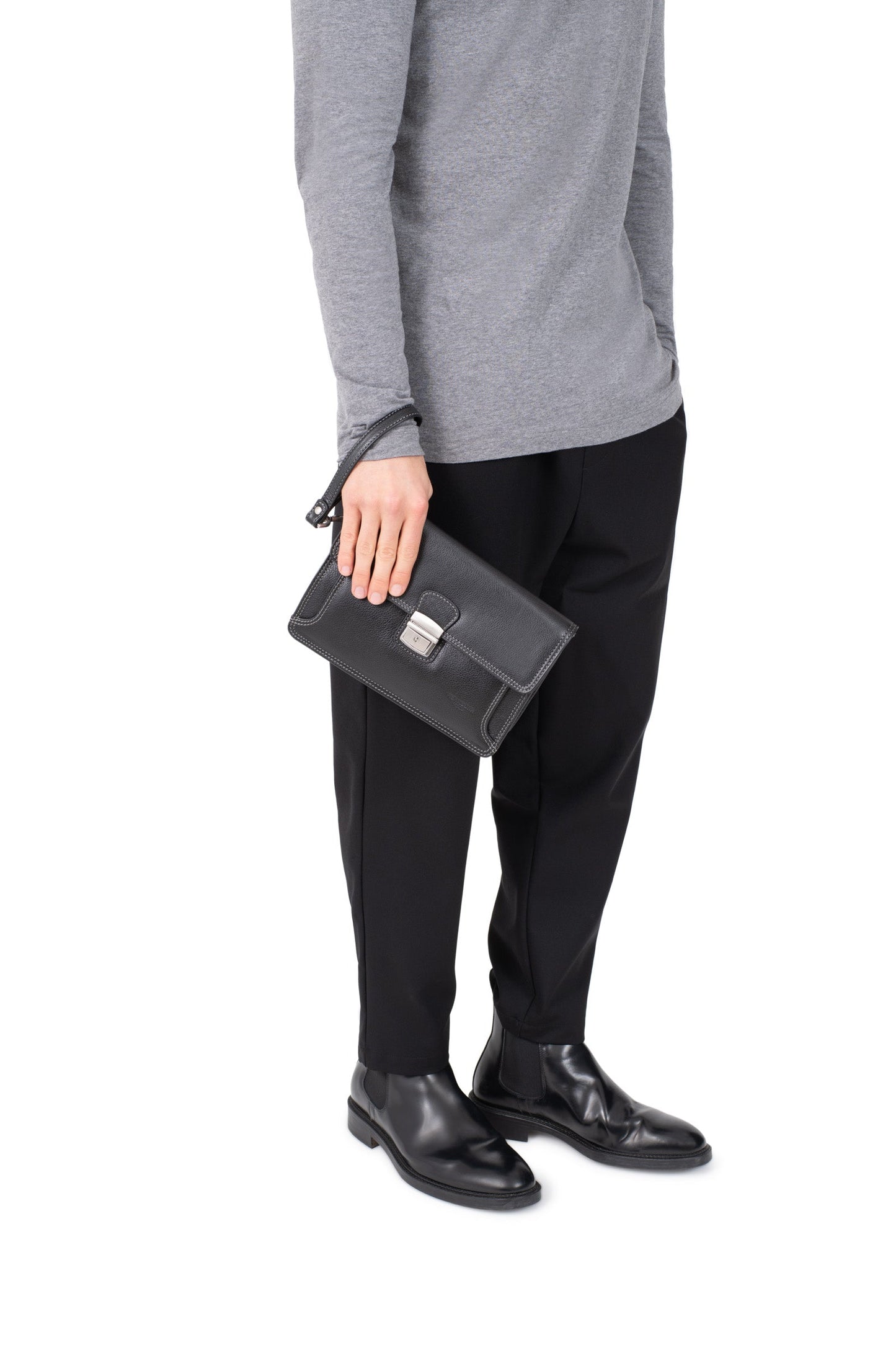 Wristlet pouch - Leather